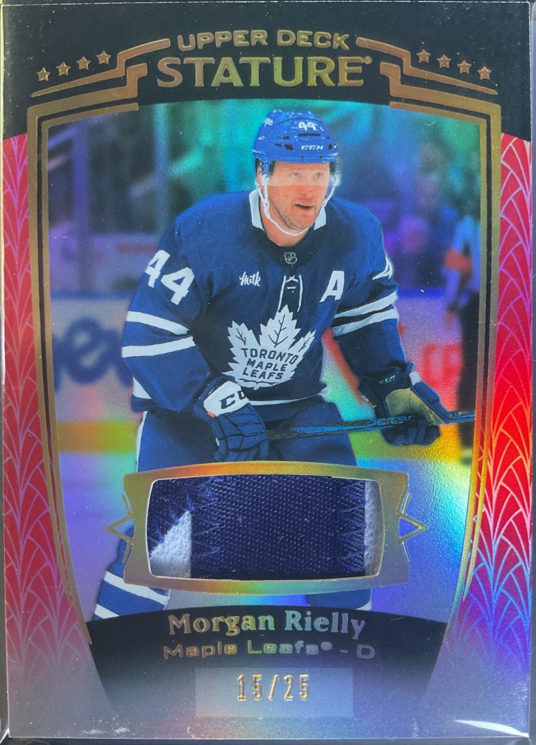 Morgan Rielly [Red Memorabilia] #4