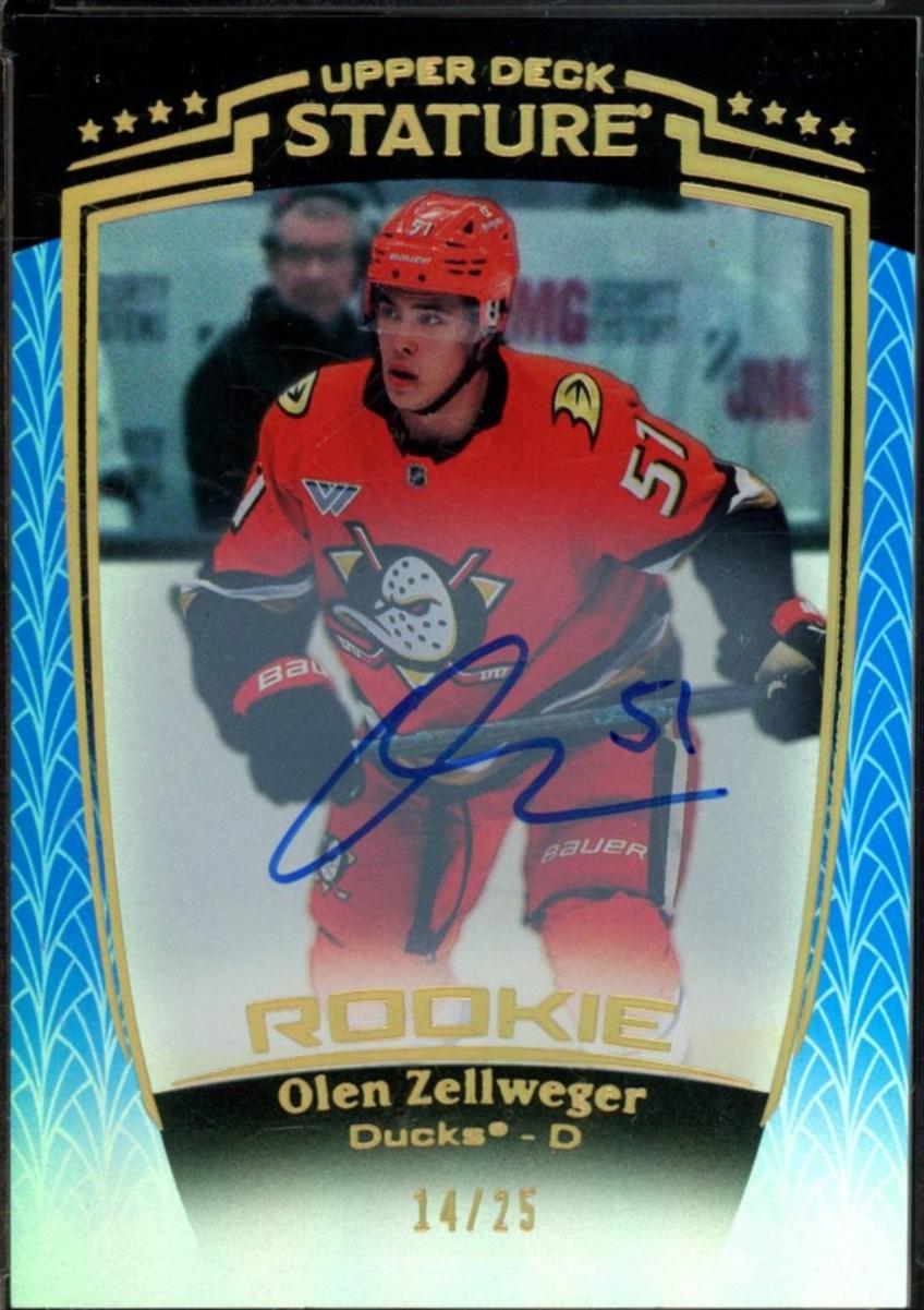 Olen Zellweger [Blue Autograph] #44