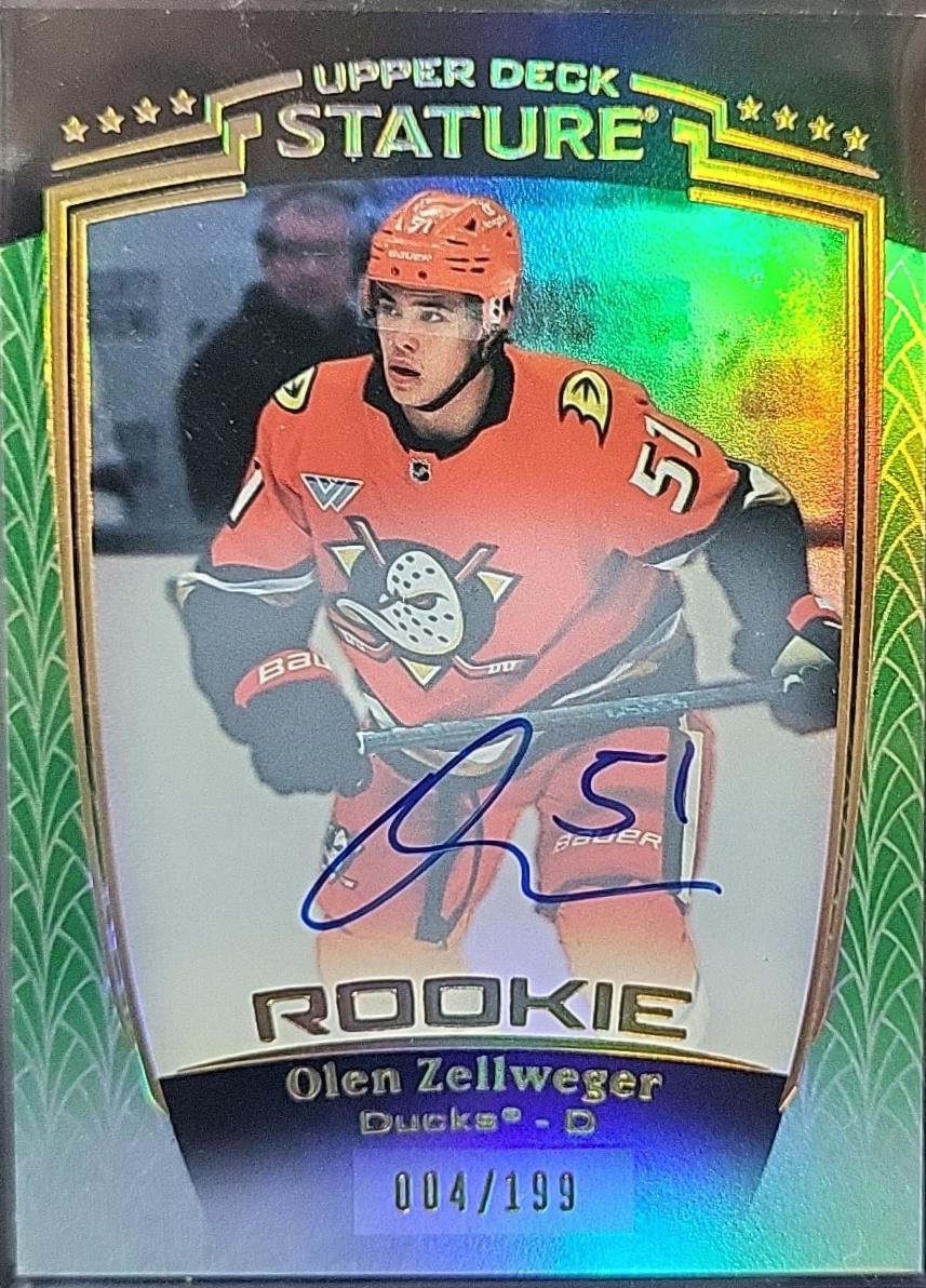 Olen Zellweger [Green Autograph] #44