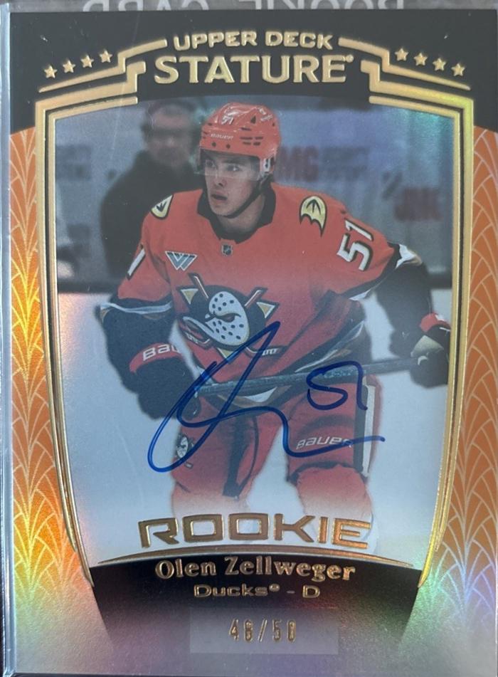 Olen Zellweger [Orange Autograph] #44