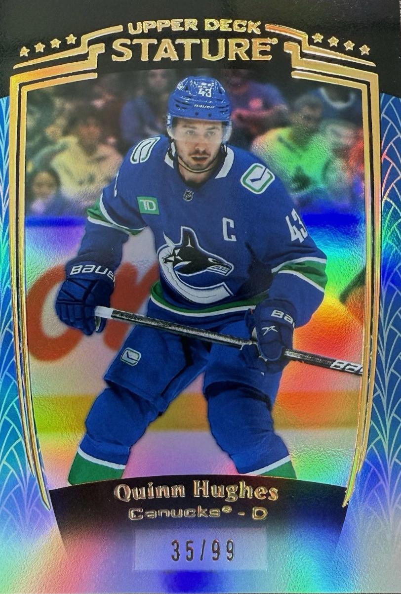 Quinn Hughes [Blue] #23