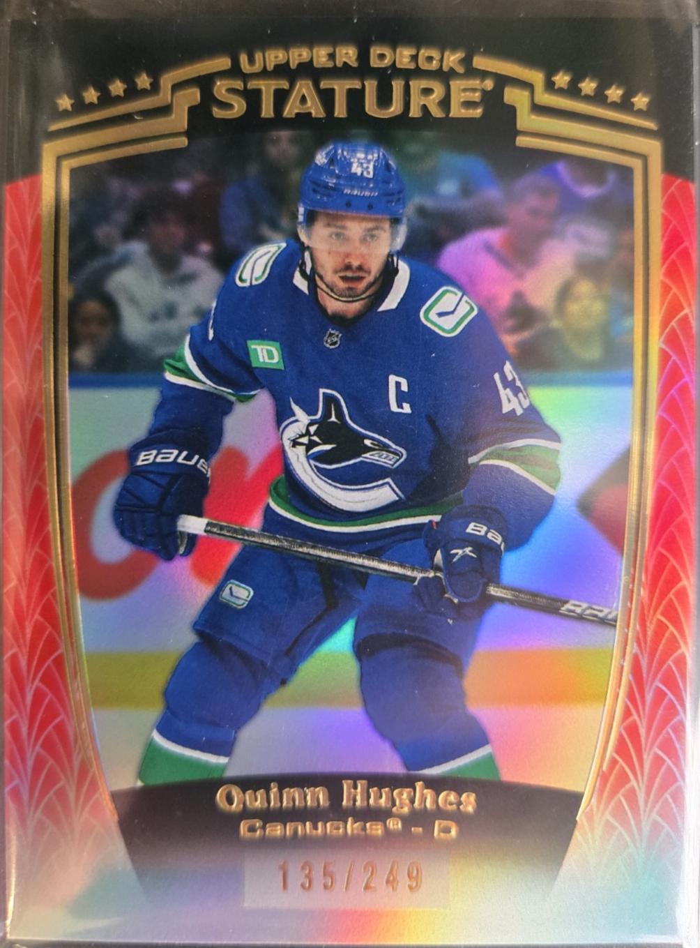 Quinn Hughes [Red] #23
