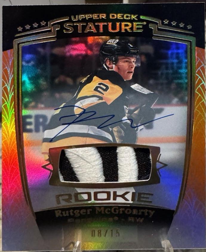 Rutger McGroarty [Orange Autograph Memorabilia] #39