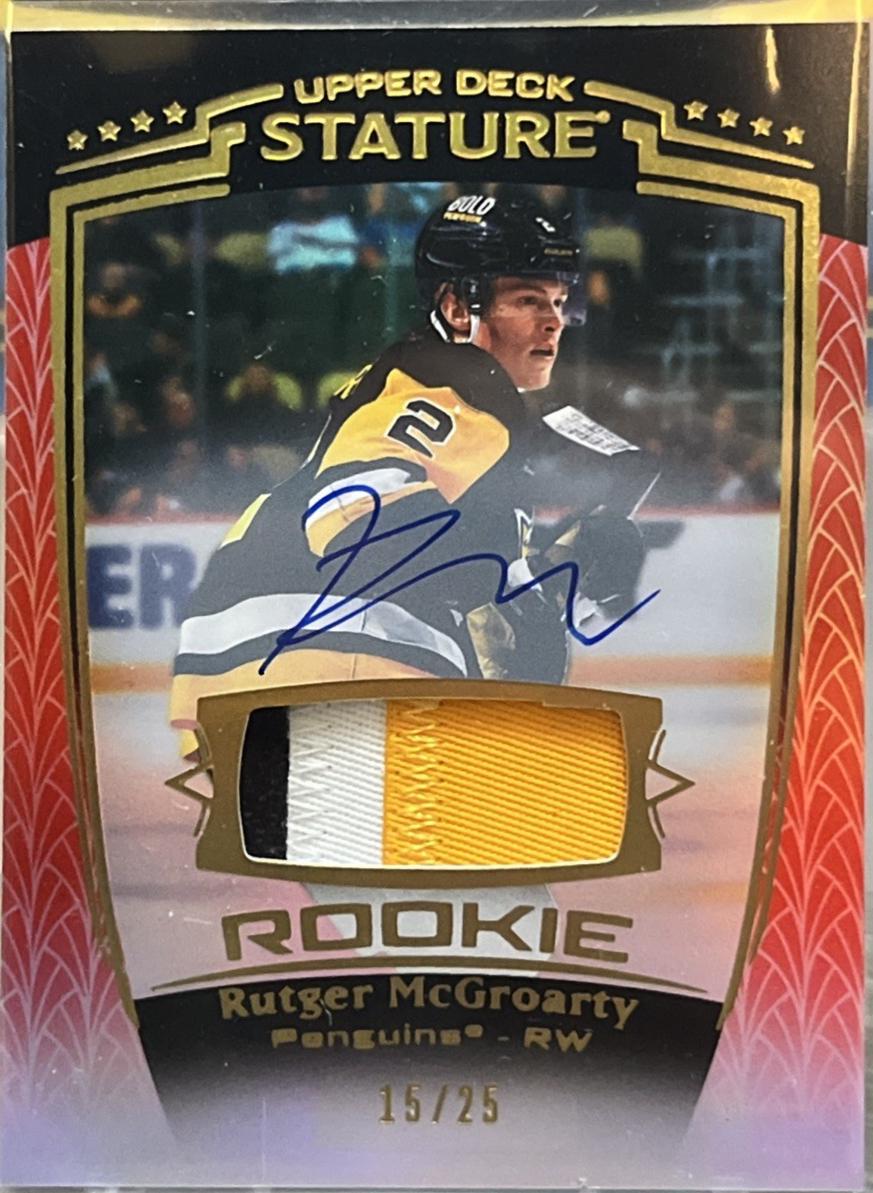 Rutger McGroarty [Red Autograph Memorabilia] #39