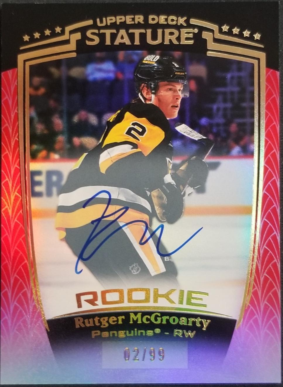 Rutger McGroarty [Red Autograph] #39