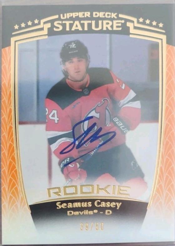 Seamus Casey [Orange Autograph] #45