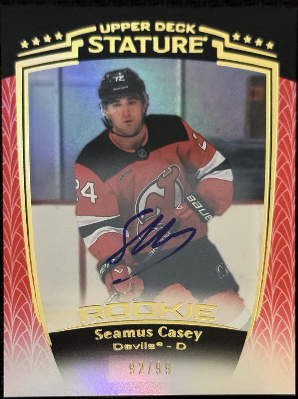 Seamus Casey [Red Autograph] #45