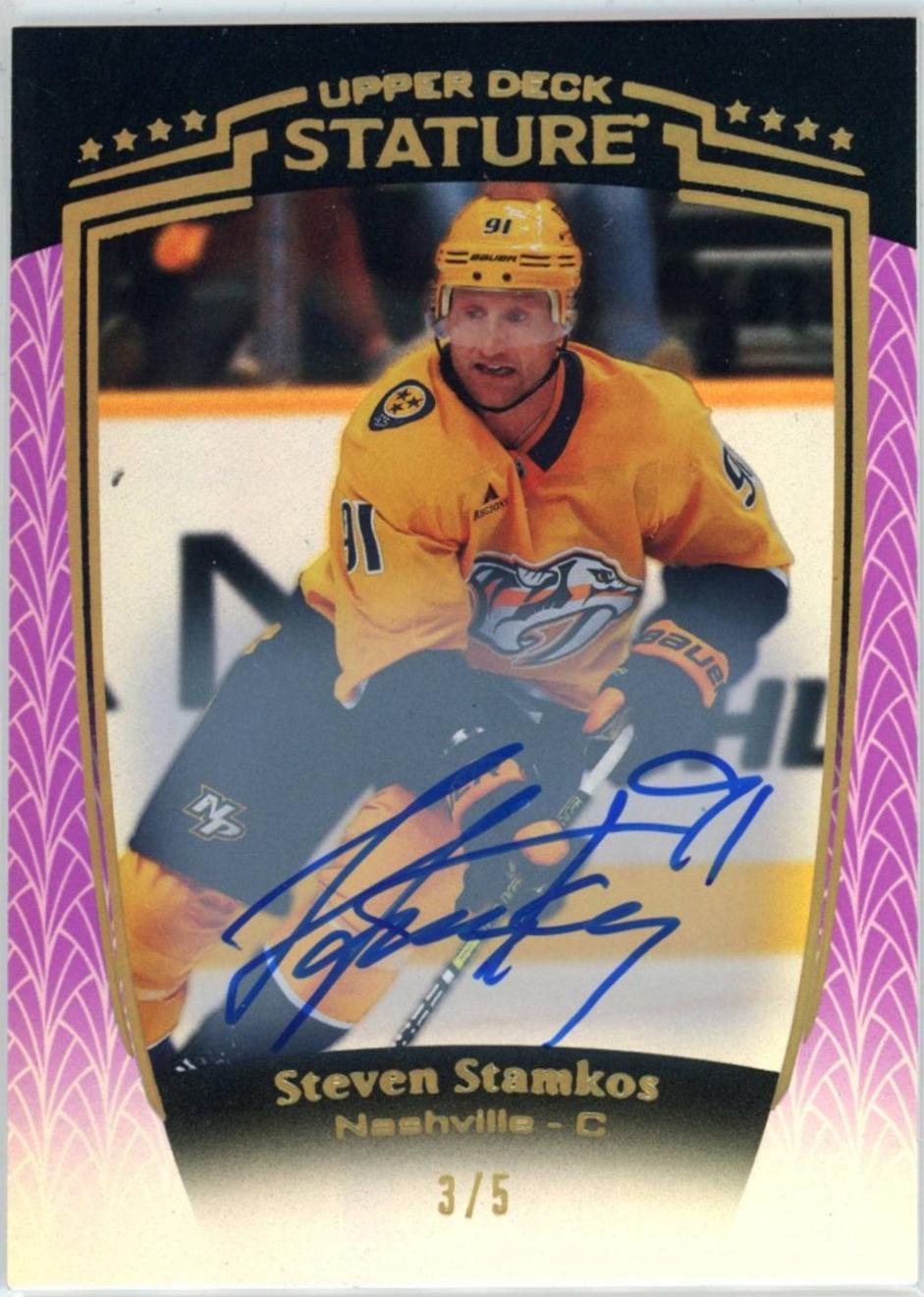 Steven Stamkos [Purple Autograph] #6