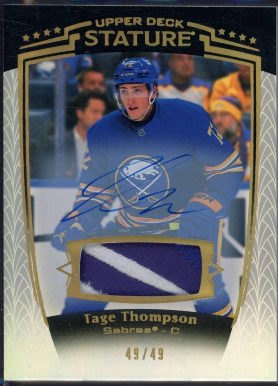 Tage Thompson [Autograph Memorabilia] #8