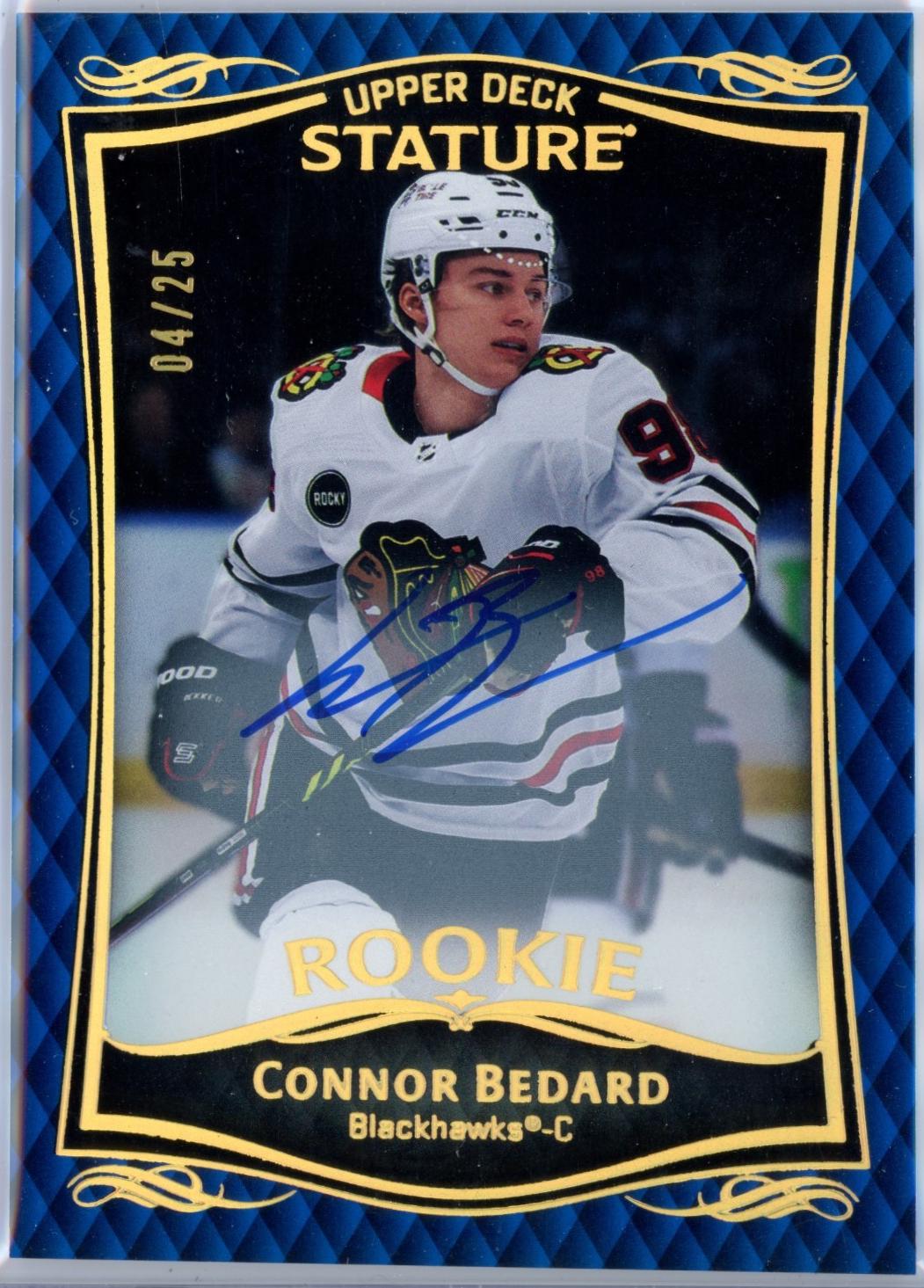 Connor Bedard [Blue Autograph] #32