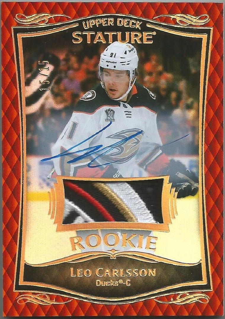 Leo Carlsson [Orange Autograph Memorabilia] #43