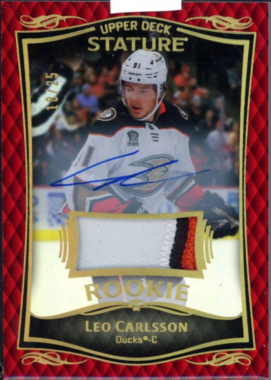 Leo Carlsson [Red Autograph Memorabilia] #43
