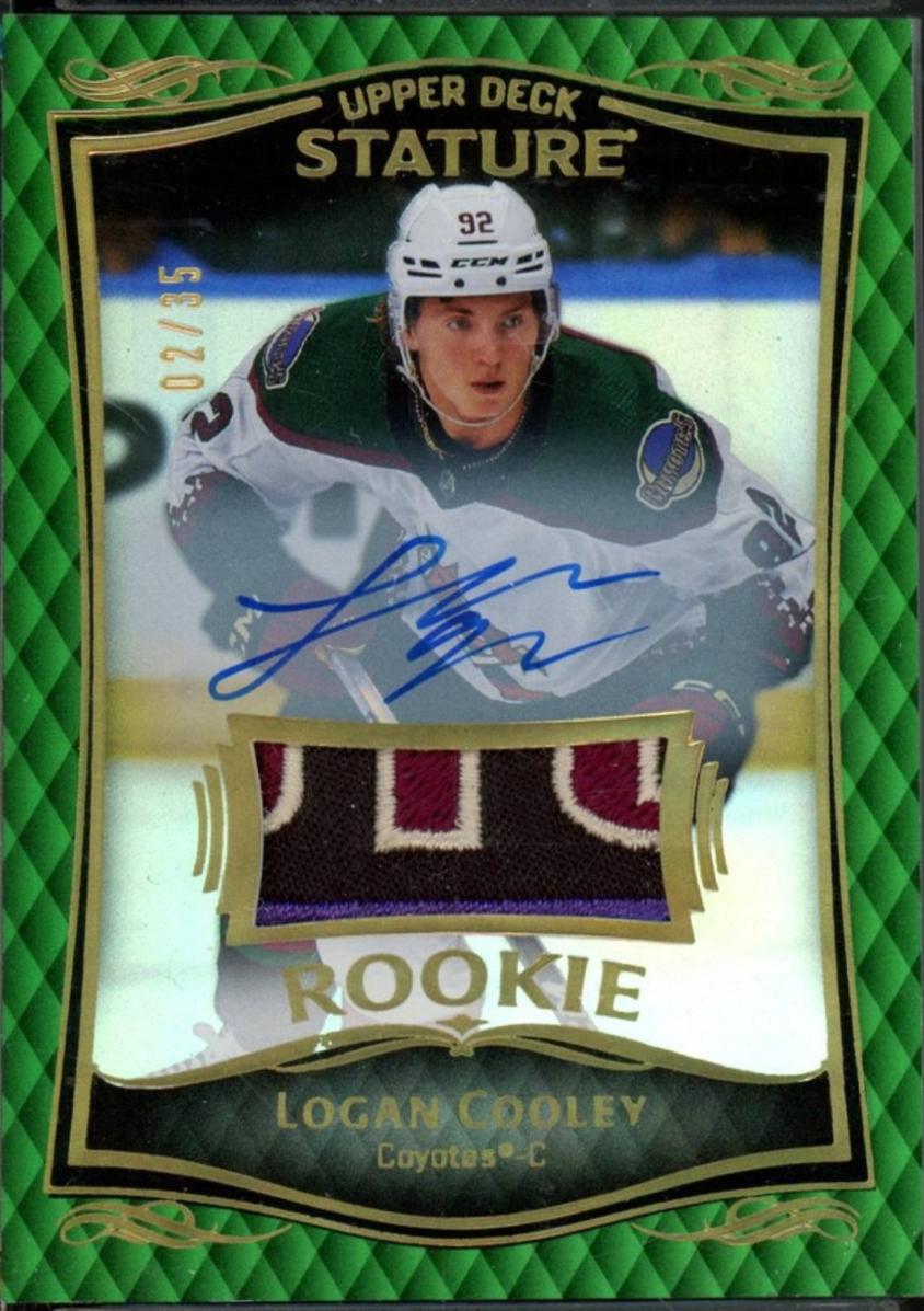 Logan Cooley [Green Autograph Memorabilia] #36