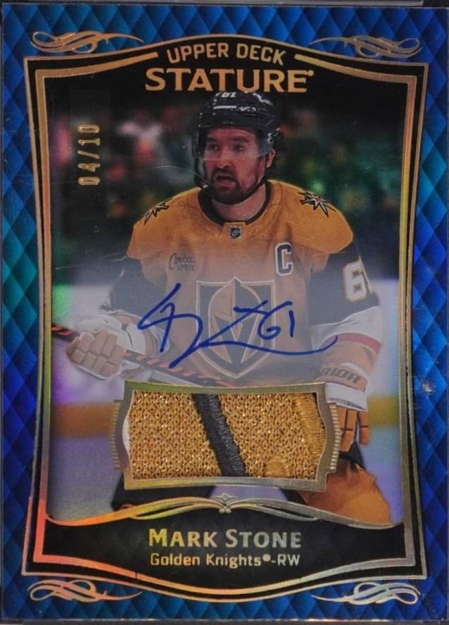 Mark Stone [Blue Autograph Memorabilia] #10