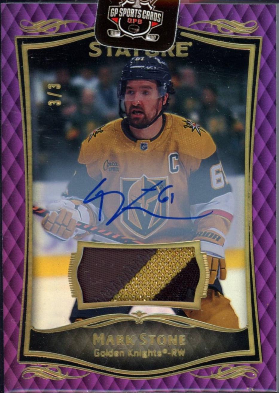 Mark Stone [Purple Autograph Memorabilia] #10