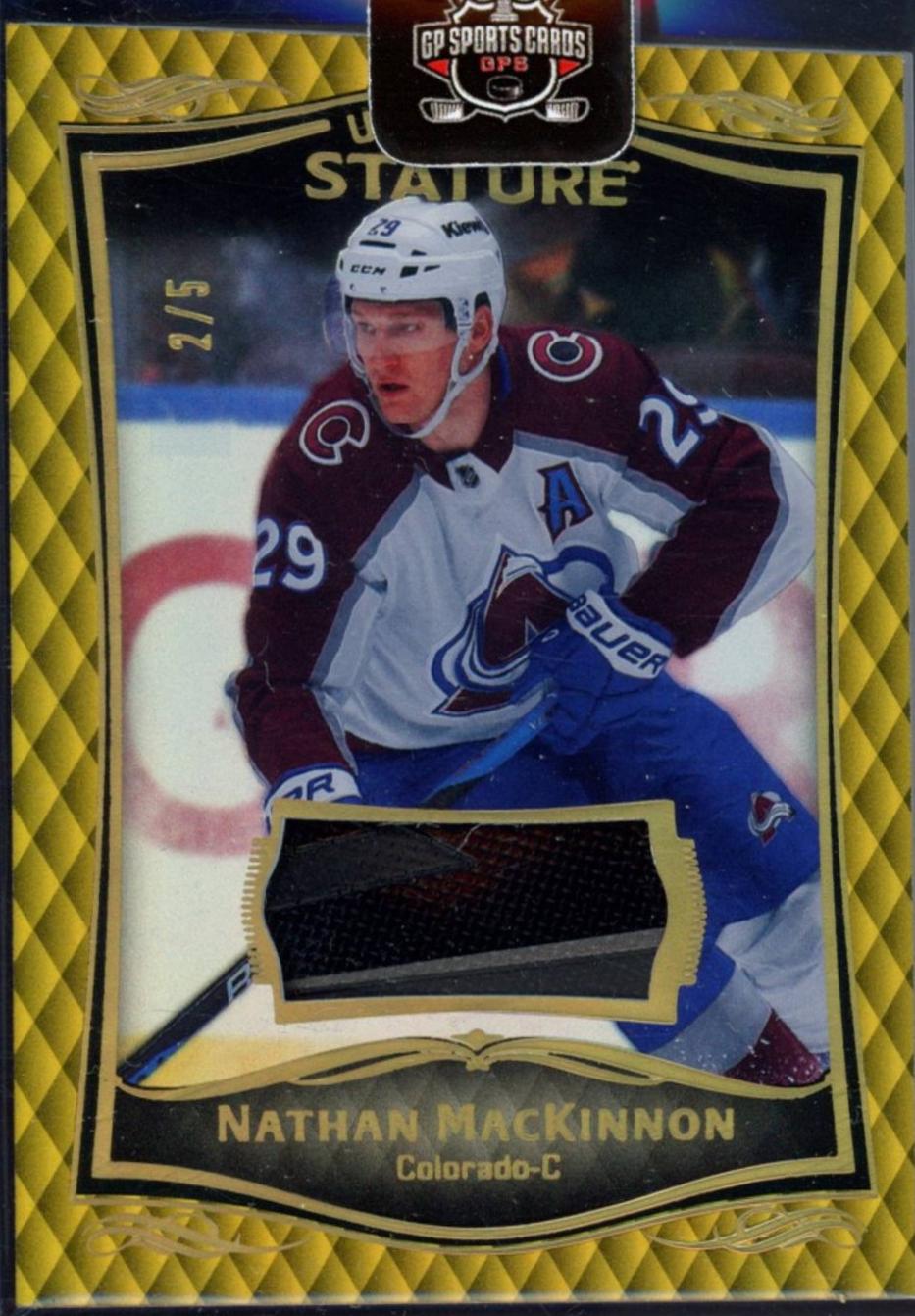 Nathan MacKinnon [Gold Memorabilia] #5