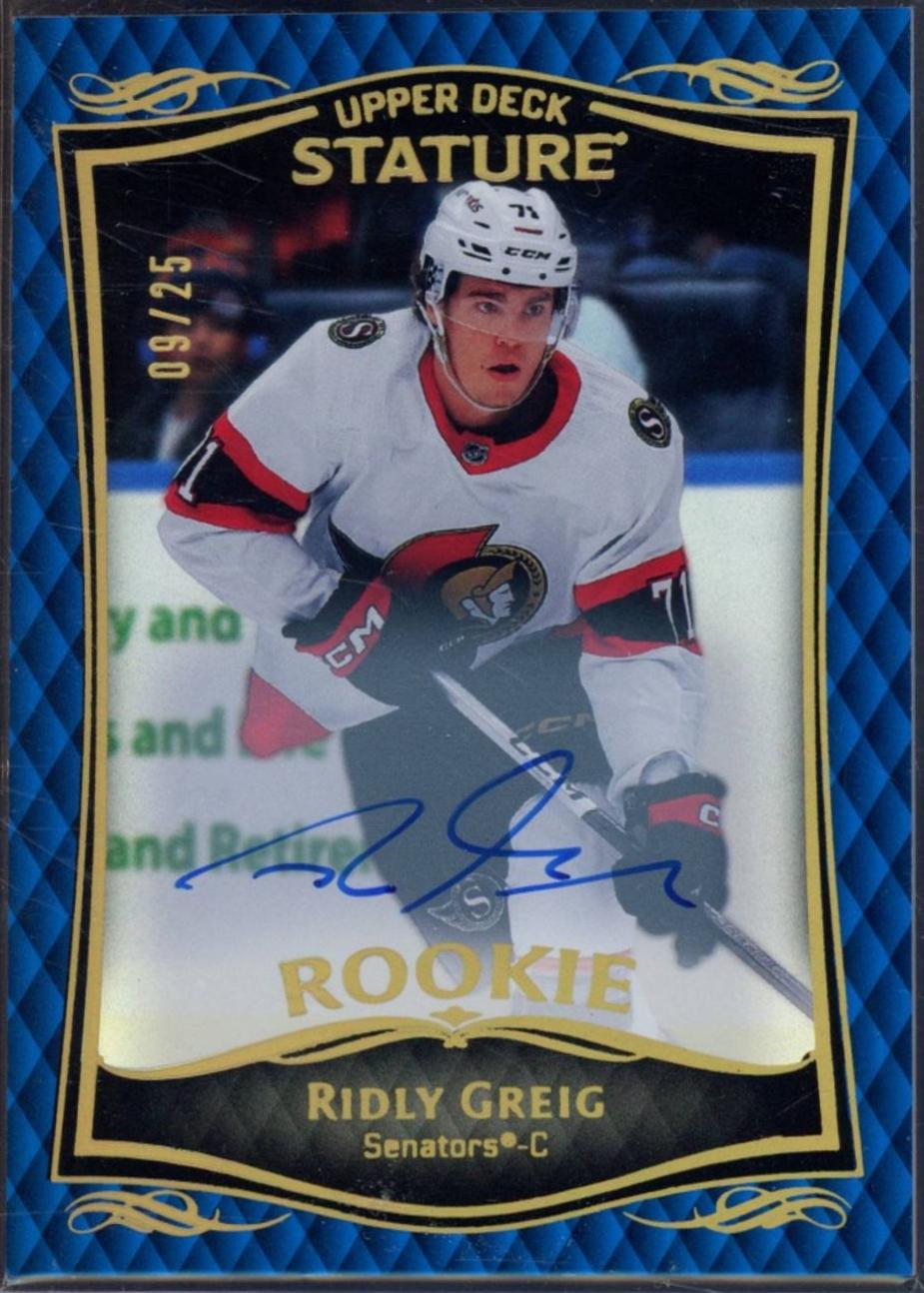 Ridly Greig [Blue Autograph] #38