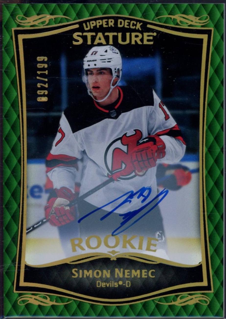 Simon Nemec [Green Autograph] #45