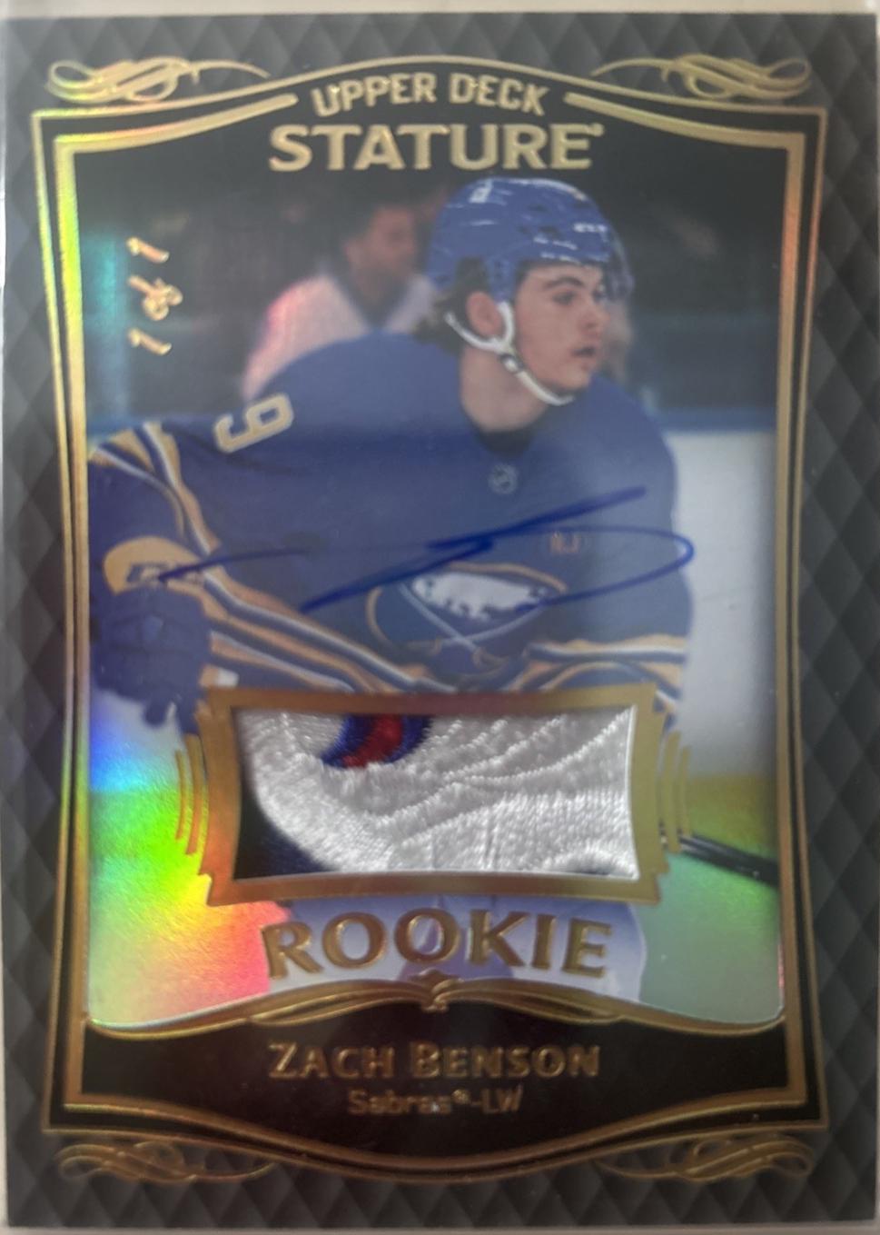 Zach Benson [Black Autograph Memorabilia] #31