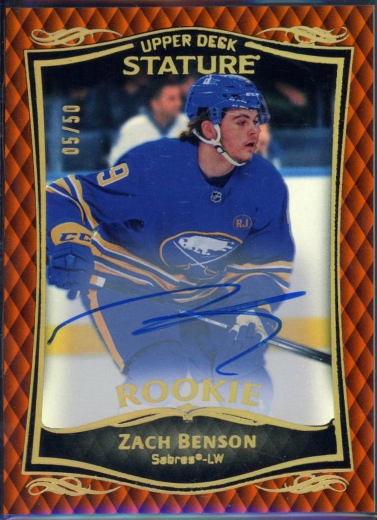 Zach Benson [Orange Autograph] #31