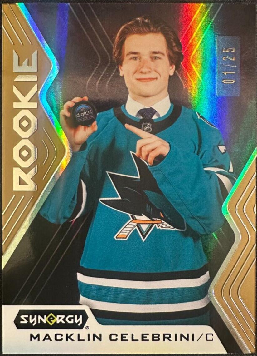 Macklin Celebrini [Gold Bounty Extended Rookie] #R-MC