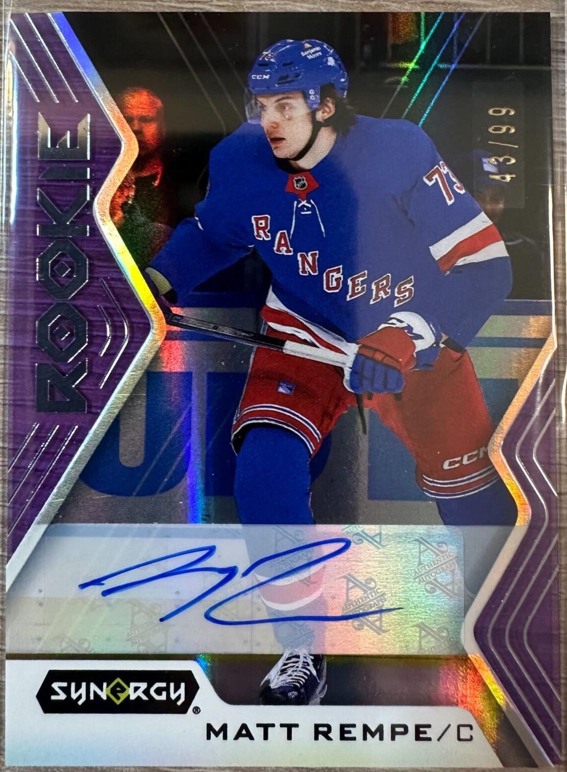 Matt Rempe [Purple Autograph] #111