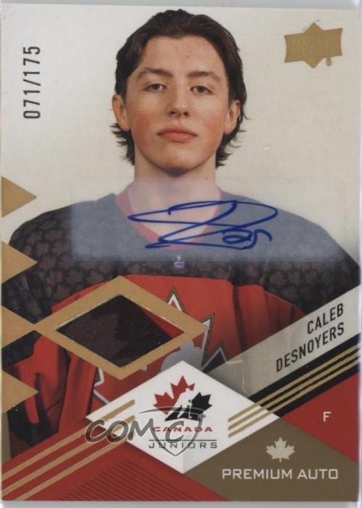 Caleb Desnoyers [Autograph Patch] #23
