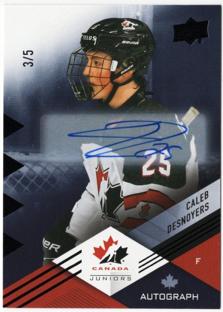Caleb Desnoyers [Signature Black] #65