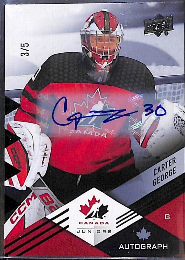 Carter George [Signature Black] #19