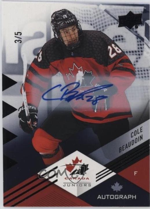 Cole Beaudoin [Signature Black] #34