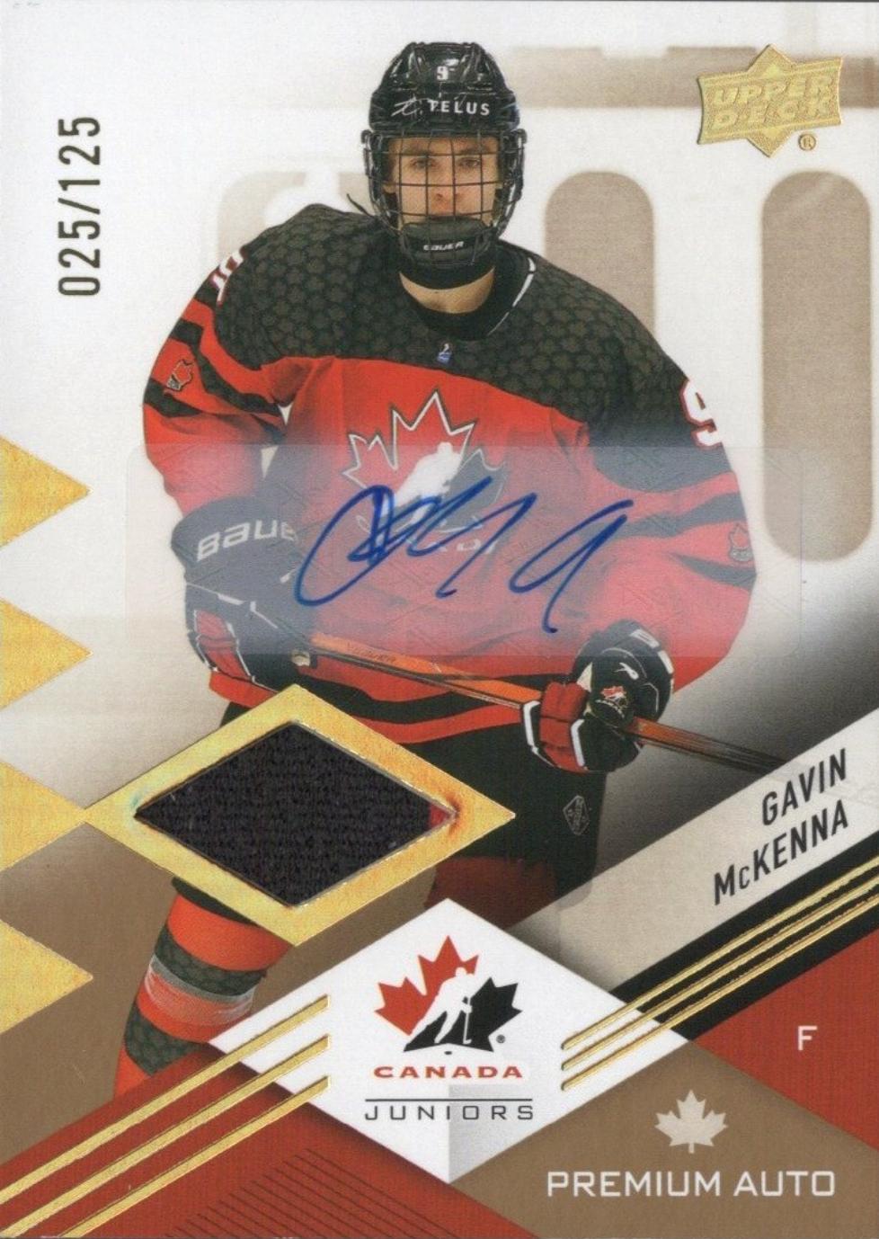 Gavin McKenna [Autograph Patch] #36