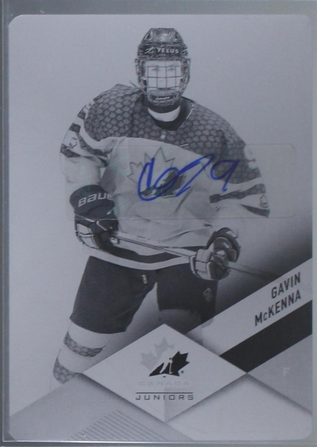 Gavin McKenna [Signature Black] #36