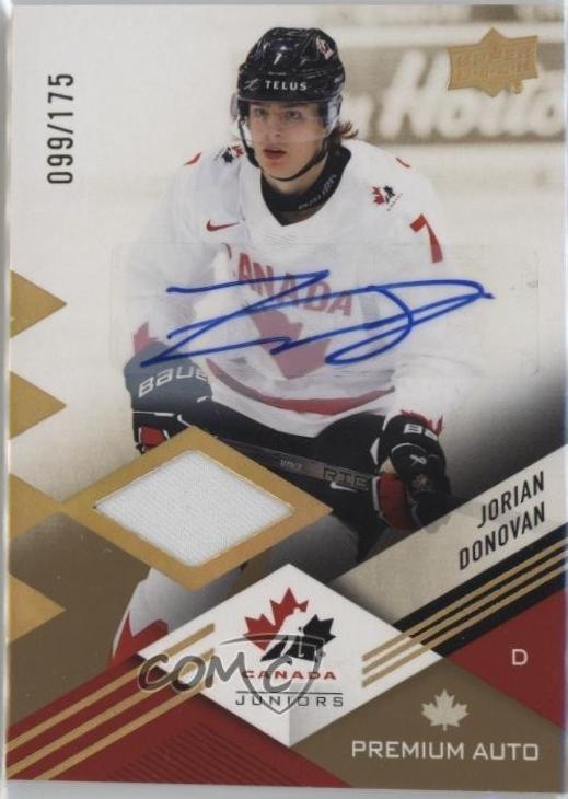 Jorian Donovan [Autograph Patch] #18