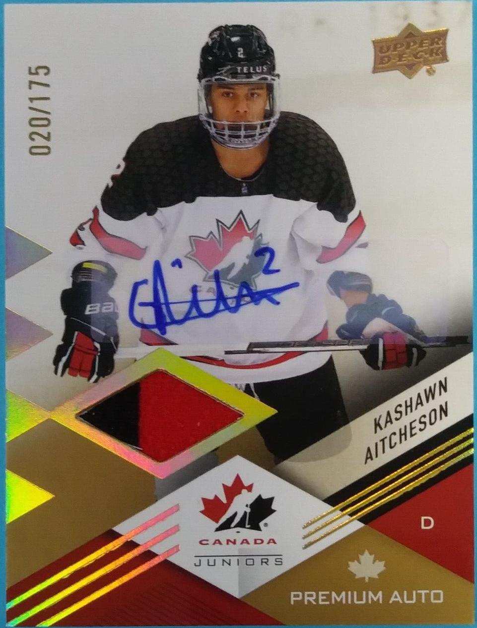 Kashawn Aitcheson [Autograph Patch] #31