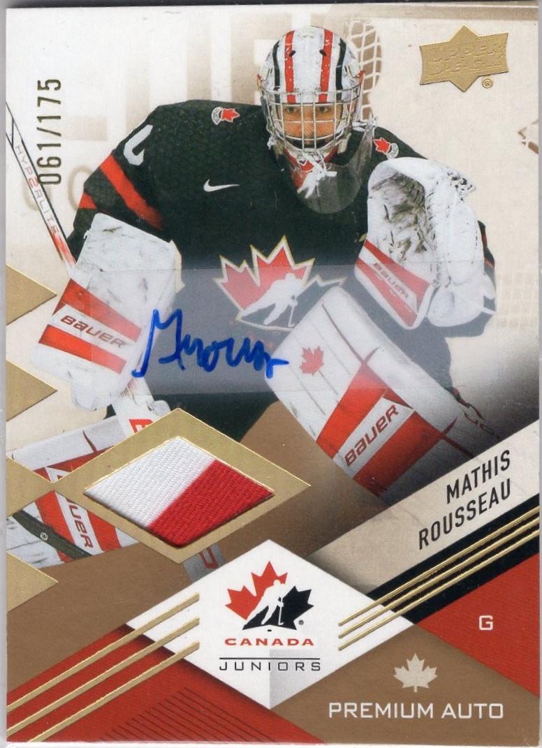 Mathis Rousseau [Autograph Patch] #17