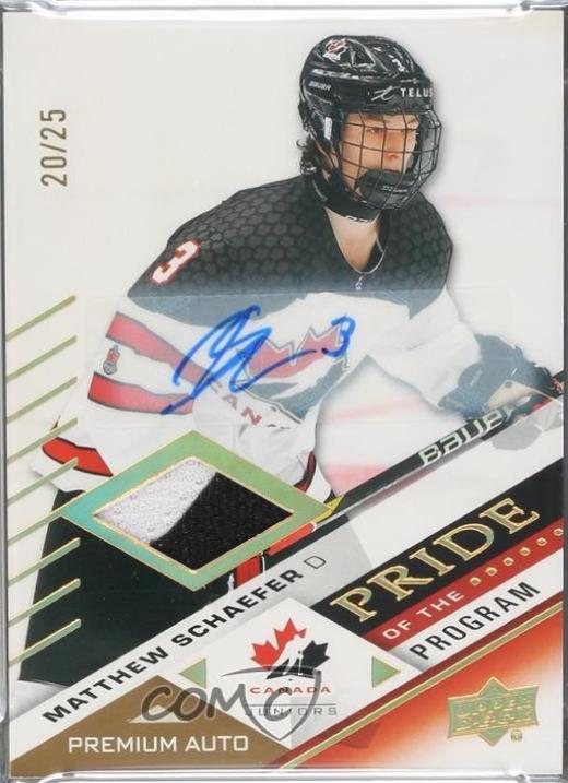 Matthew Schaefer [Autograph Patch] #85