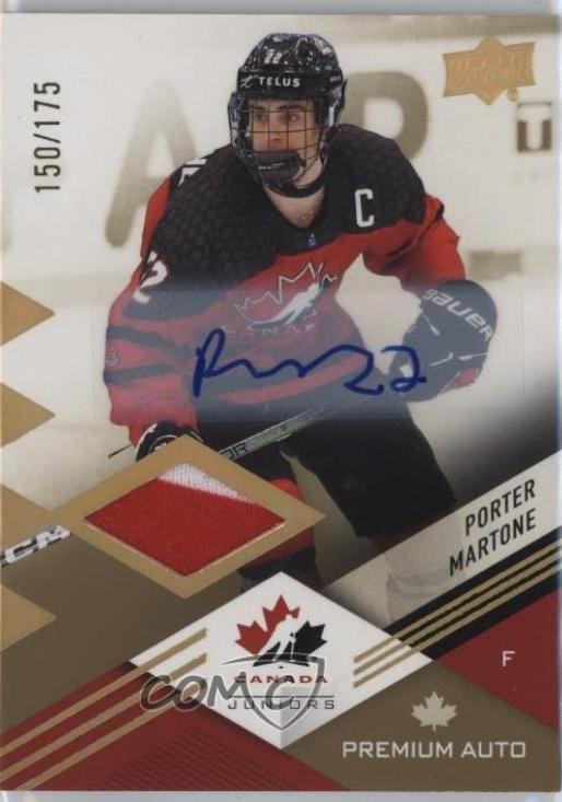 Porter Martone [Autograph Patch] #20