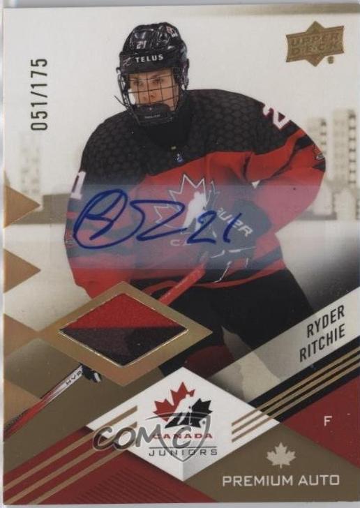 Ryder Ritchie [Autograph Patch] #21