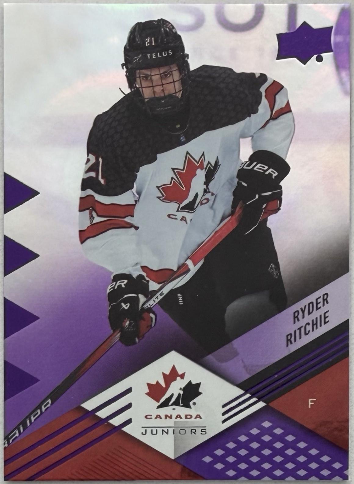 Ryder Ritchie [Purple Patterned Foilboard] #63