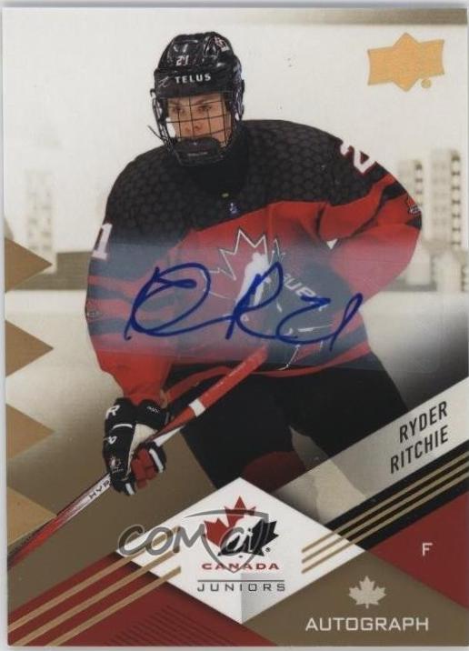 Ryder Ritchie [Signature] #21