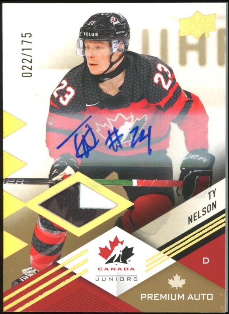 Ty Nelson [Autograph Patch] #16