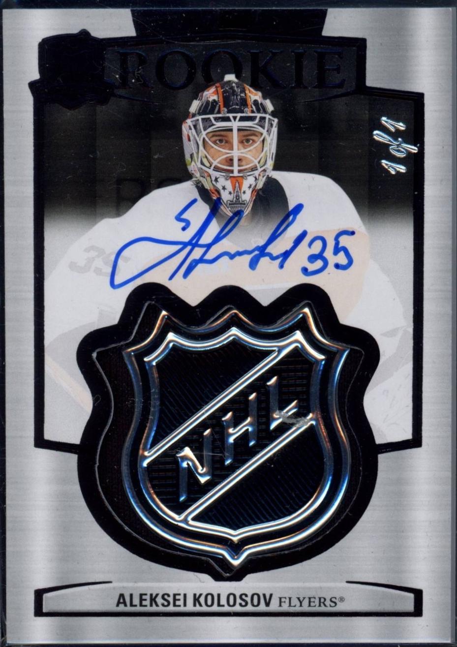 Aleksei Kolosov [Autograph Black Foil Shield] #198