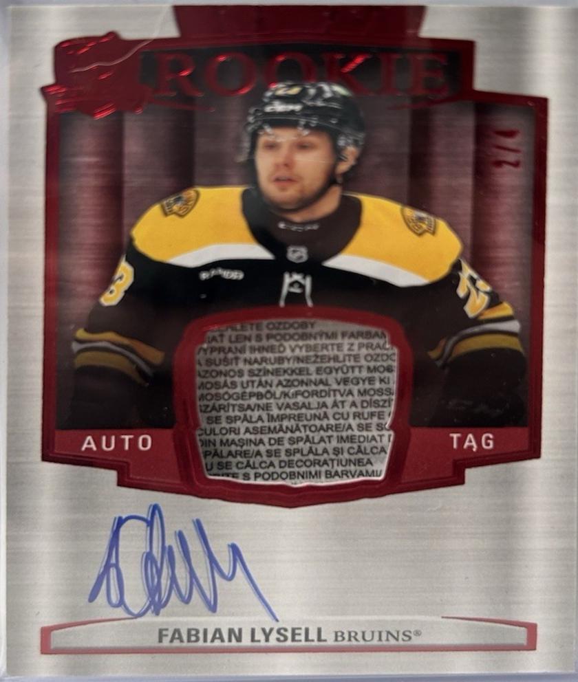 Fabian Lysell [Auto Red Foil Tag] #196