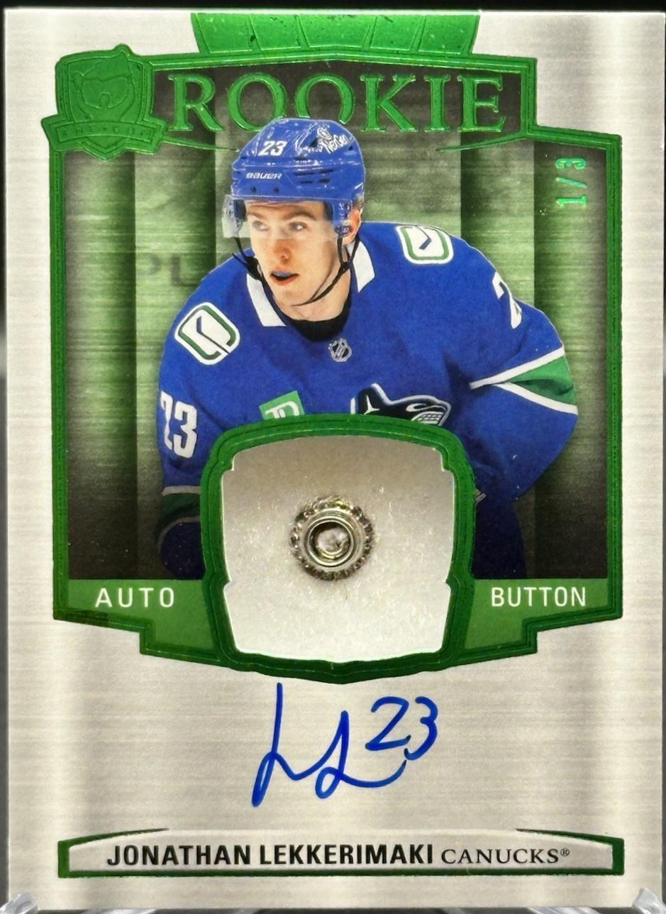 Jonathan Lekkerimaki [Patch Autograph] #190
