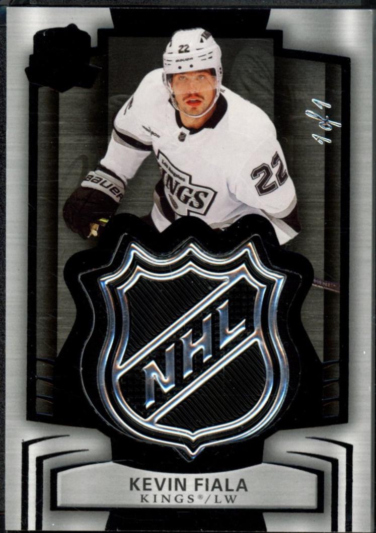 Kevin Fiala [Black Shield Gold Foil Patch] #30