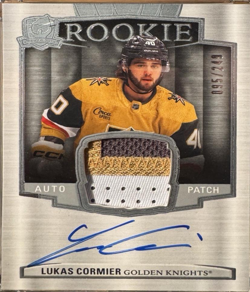 Lukas Cormier [Patch Autograph] #109