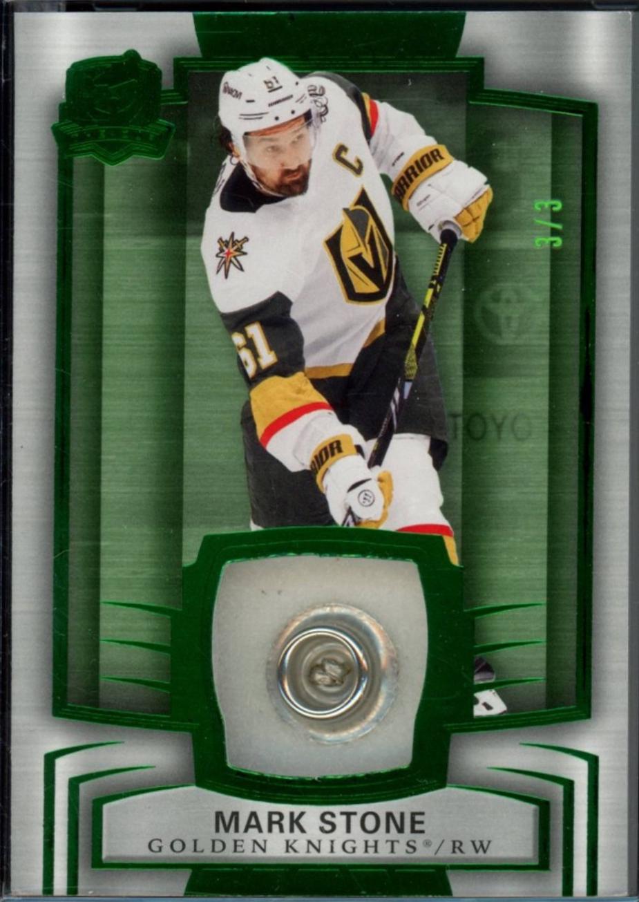 Mark Stone [Green Button Gold Foil Patch] #24