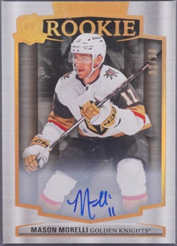 Mason Morelli [Gold Spectrum Foil Variation Auto Rookie] #141