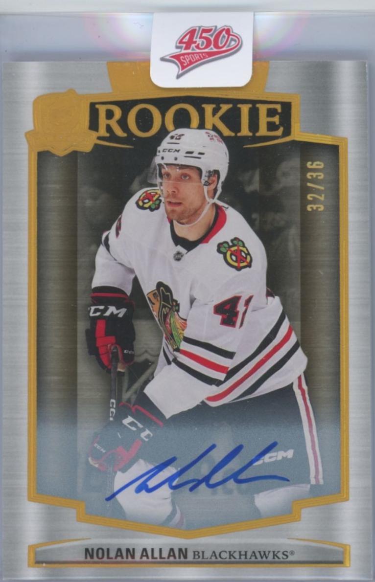 Nolan Allan [Gold Spectrum Foil Variation Auto Rookie] #170