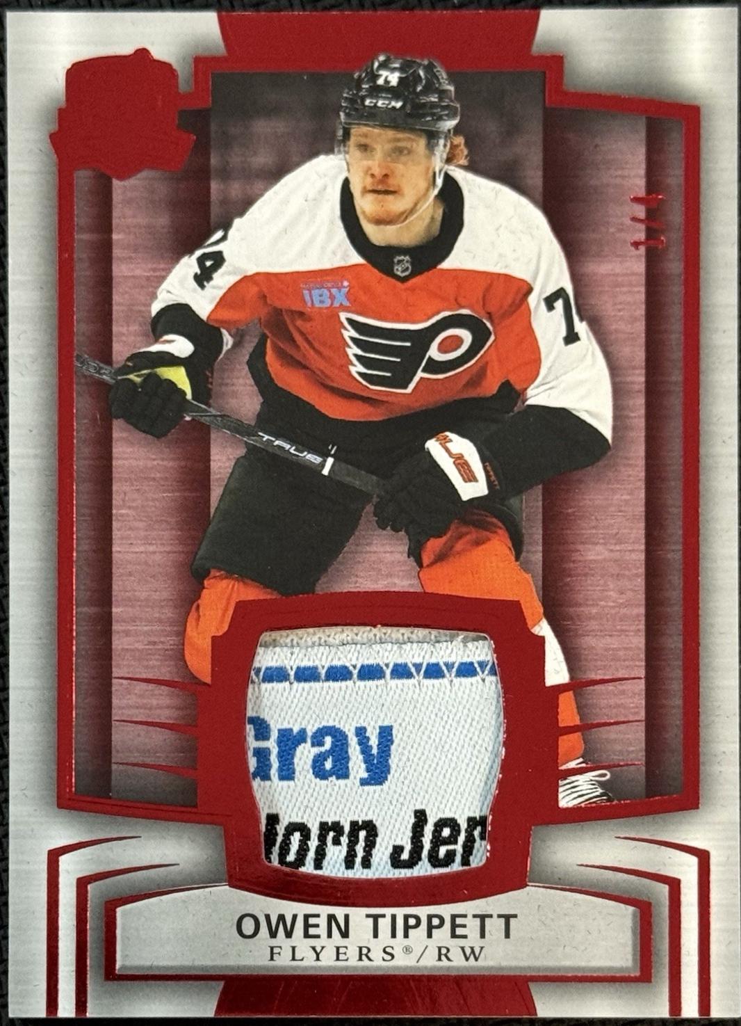 Owen Tippett [Red Tag Gold Foil Patch] #74